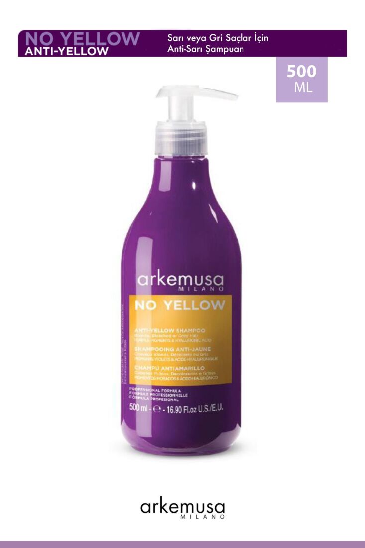 Anti-Yellow Shampoo 500ml - 1