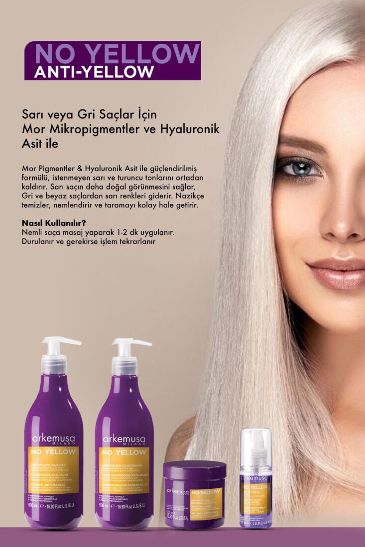 Anti-Yellow Shampoo 500ml - 3